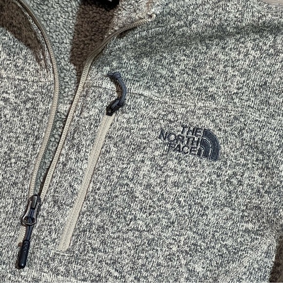 Men’s The North Face Brown Quarter Zip Synchilla Pile EUC 1/4 Zip Sweater - Picture 7 of 7